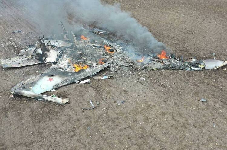 ЗСУ збили черговий винищувач-бомбардувальник Су-34 на Харківщині