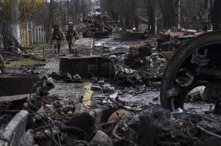Кадри з Бучі Радбез ООН відхилив запит росії на обговорення «провокації українських радикалів» щодо Бучі