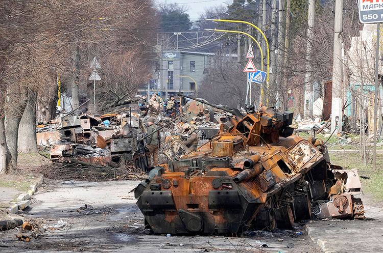 Total losses of the enemy from 24.02 to 06.04 Total losses of the enemy from 24.02 to 06.04