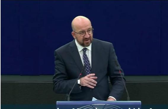 Шарль Мішель Президент Євроради пропонує росіянам, які кинуть зброю, притулок у Європі
