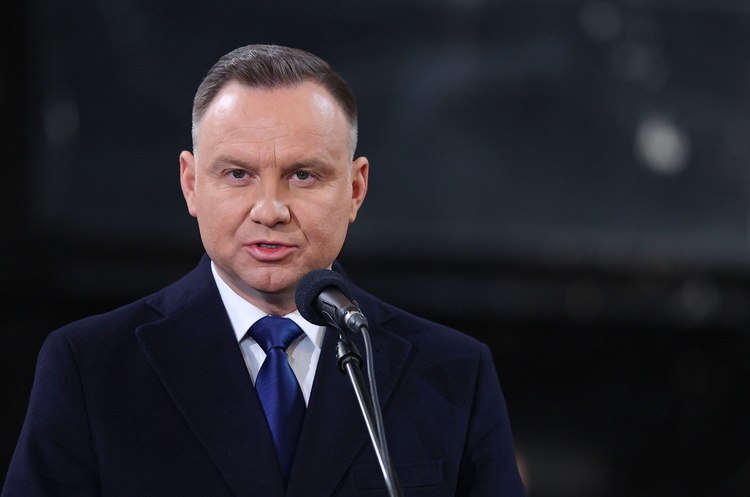 Президент Польщі Анджей Дуда Дуда закликав демонтувати «Північний потік-2»