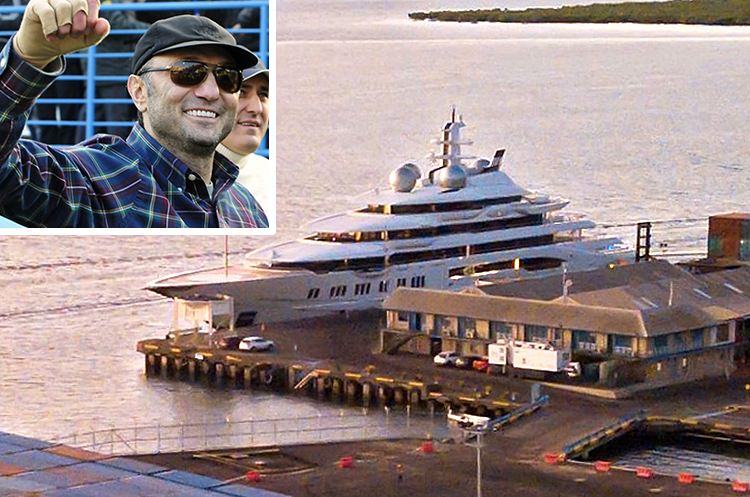 Сулейман Керімов та його суперяхта Amadea. На Фіджі затримали суперяхту російського мільярдера