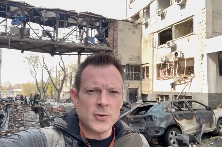 Фото: Twitter Nate Mook У Харкові через обстріли зруйновано ресторан благодійного проекту World Central Kitchen