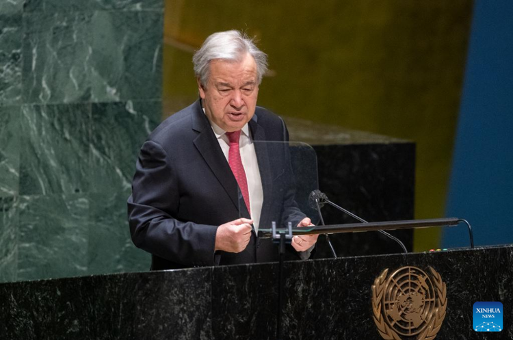 The UN Secretary General asks Zelensky and putin to organise a reception for him in Kyiv and moscow The UN Secretary General asks Zelensky and putin to organise a reception for him in Kyiv and moscow