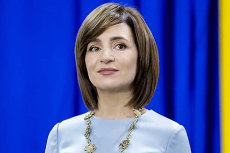 Президентка Республіки Молдова Майя Санду. Президентка Молдови Санду екстрено скликає Радбез через провокації в Придністров'ї