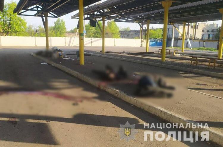 фото Нацполіція Поліція задокументувала удар по робітниках Авдіївського коксохіму як воєнний злочин