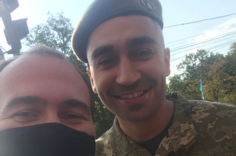 Фото: Facebook Мар`ян Кушнір Загинув український журналіст і військовослужбовець ЗСУ Олександр Махов
