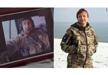 фото CNN Українка, яка приєдналася до полку «Азов» після того, як було вбито її сина, загинула на «Азовсталі»