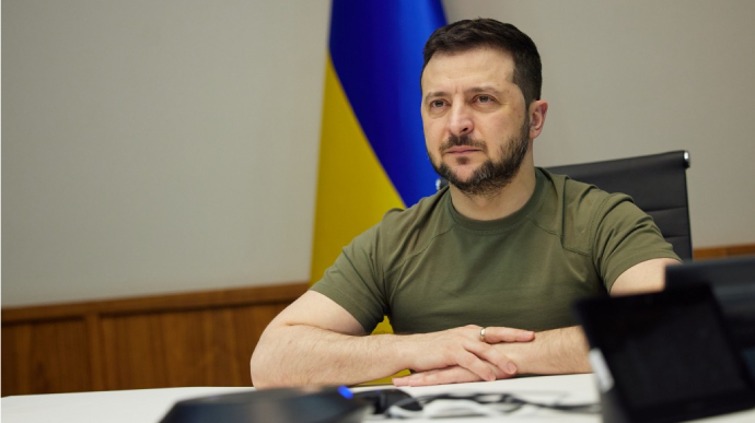 Президент Володимир Зеленський Зеленський виступить перед лідерами країн G7 у форматі відеоконференції