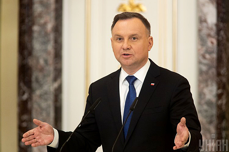 Президент Польщі Анджей Дуда. Президент Польщі Дуда приїхав до України