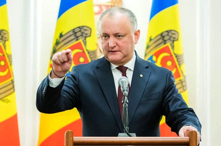Експрезидента Молдови Додона затримали на 72 години у справі про держзраду