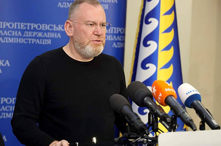 Голова Дніпропетровської ОВА Валентин Резніченко. По Кривому Рогу ворог завдав трьох ракетних ударів