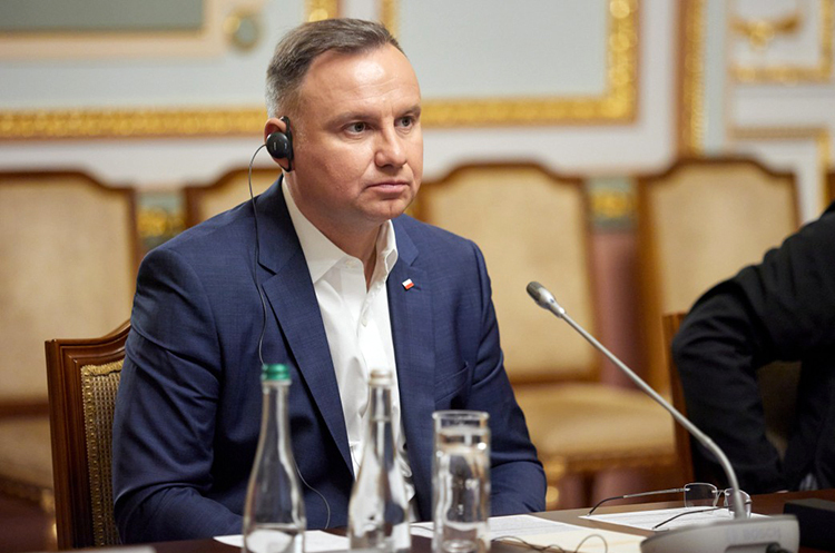 Президент Польши Анджей Дуда Польша готова стать гарантом безопасности для Украины