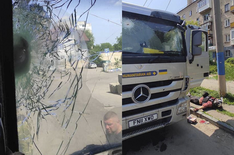 Росіяни обстріляли на Луганщині евакуаційне авто: загинув французький журналіст