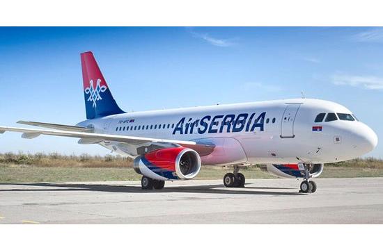 фото DR Літак авіакомпанії Air Serbia не може вилетіти з москви через санкції