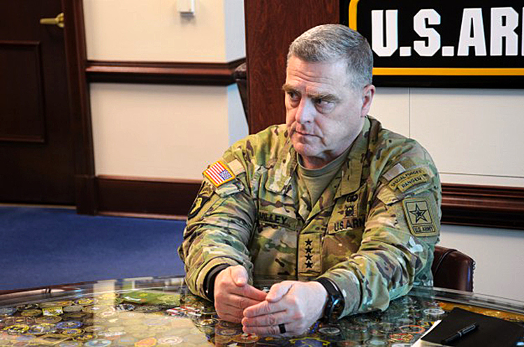 Генерал Марк Міллі. США не відкидають можливості ескалації в Україні – Пентагон