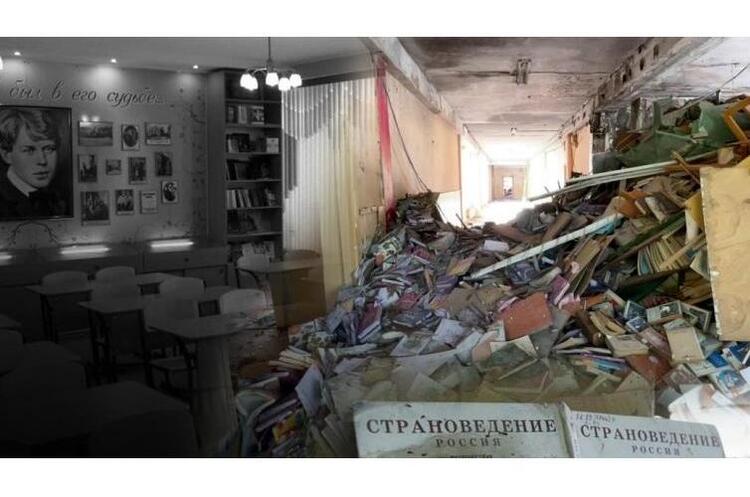 Фото: Суспільне Харків Російські окупанти під час обстрілу Харкова зруйнували єдиний в Україні музей поета Єсеніна