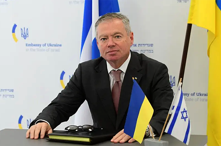 Посол України в Ізраїлі Євген Корнійчук. Україна хоче купити в Ізраїлю систему ППО «Залізний купол»