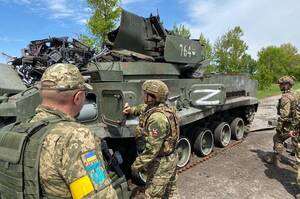 Украинское Минобороны заявляет об «успешной контратаке» в Херсонской области