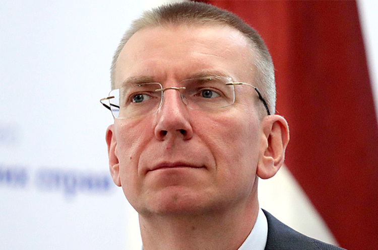 Міністр закордонних справ Латвії Едгар Ринкевичс. Міністр закордонних справ Латвії побажав росії в день національного свята поразки у війні