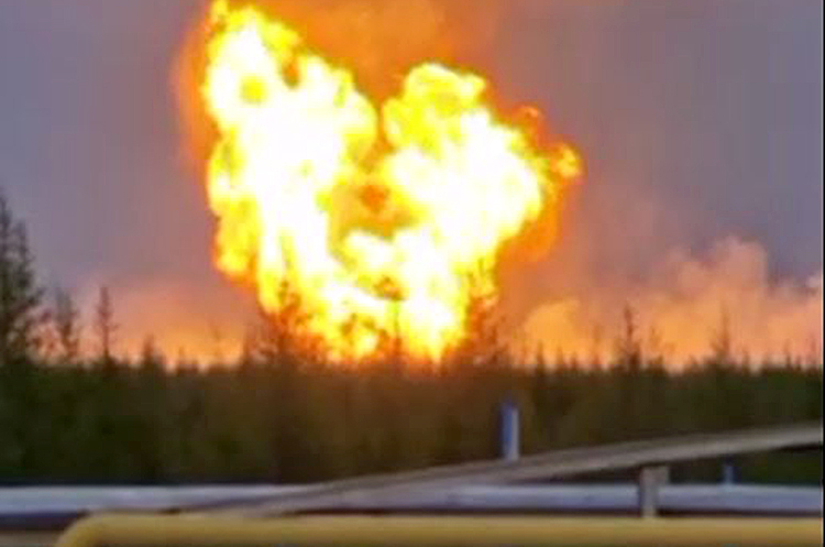 В ЯНАО горить найбільше на росії газове родовище – ЗМІ В ЯНАО горить найбільше на росії газове родовище – ЗМІ
