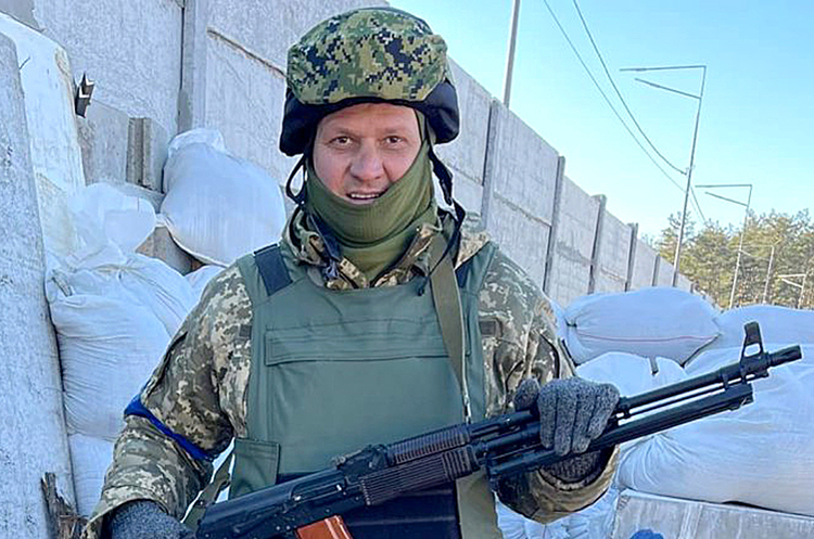 Радник голови Херсонської військової адміністрації Сергій Хлань. ЗСУ відкинули окупантів із першої лінії оборони на Херсонщині – радник голови ОВА Хлань