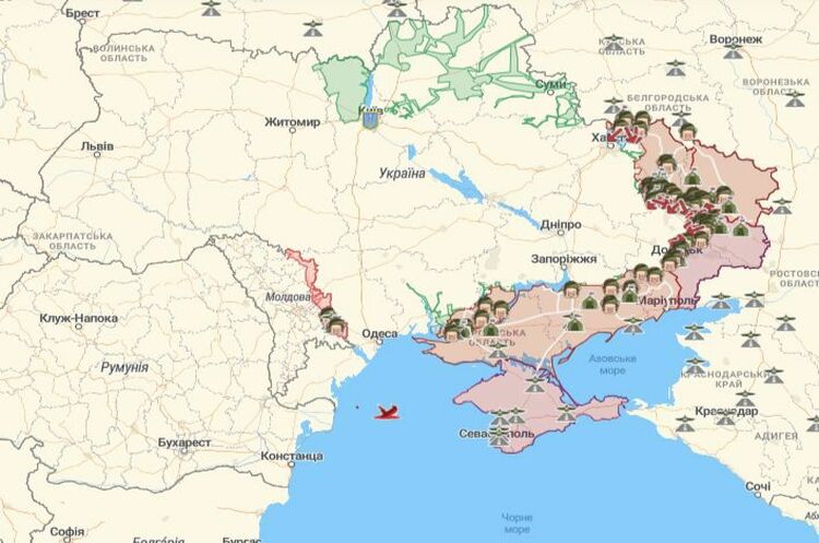 Арестович: Усі російські кораблі-носії крилатих ракет вишикувалися в морі та готові до бомбардування Арестович: Усі російські кораблі-носії крилатих ракет вишикувалися в морі та готові до бомбардування