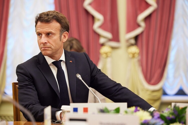 Макрон: «росія не повинна перемогти в Україні, і G7 зробить все для цього» Макрон: «росія не повинна перемогти в Україні, і G7 зробить все для цього»