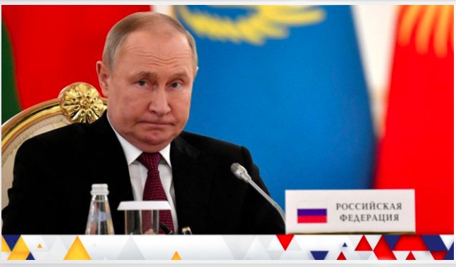 Путін заявив, що війна може продовжуватися доти, доки «залишатиметься останній українець» Путін заявив, що війна може продовжуватися доти, доки «залишатиметься останній українець»