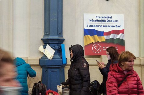 Refugee story in Budapest