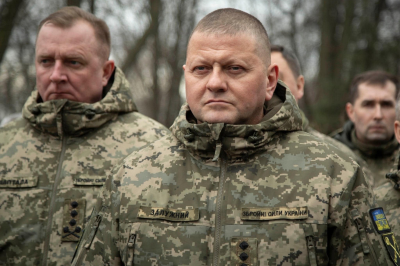 Головнокомандувач ЗСУ Валерій Залужний Залужний: різке перенесення бойових дій під Київ неможливе