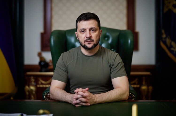 Президент Володимир Зеленський. Зеленський: “Окупанти усвідомлюють, що ми стаємо сильнішими, і мета їхнього терору - залякати нас”