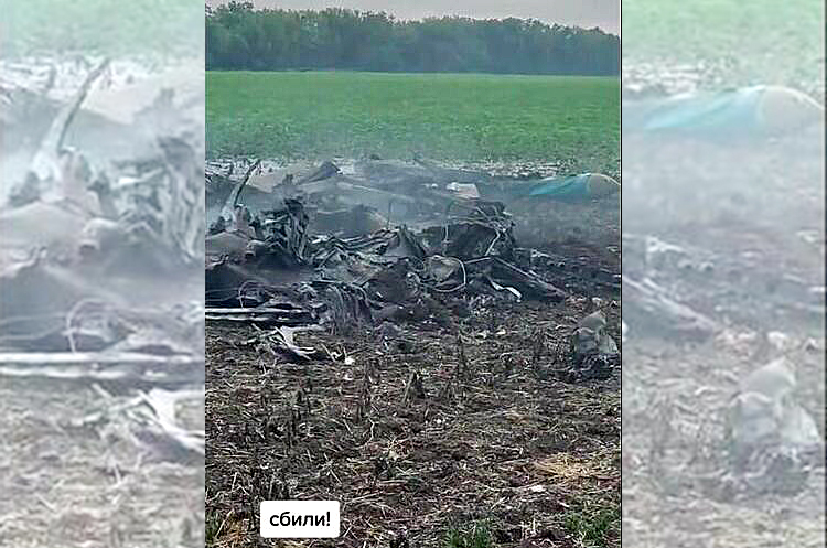 Росіяни системою ППО збили власний винищувач Су-34М у районі Алчевська Росіяни системою ППО збили власний винищувач Су-34М у районі Алчевська