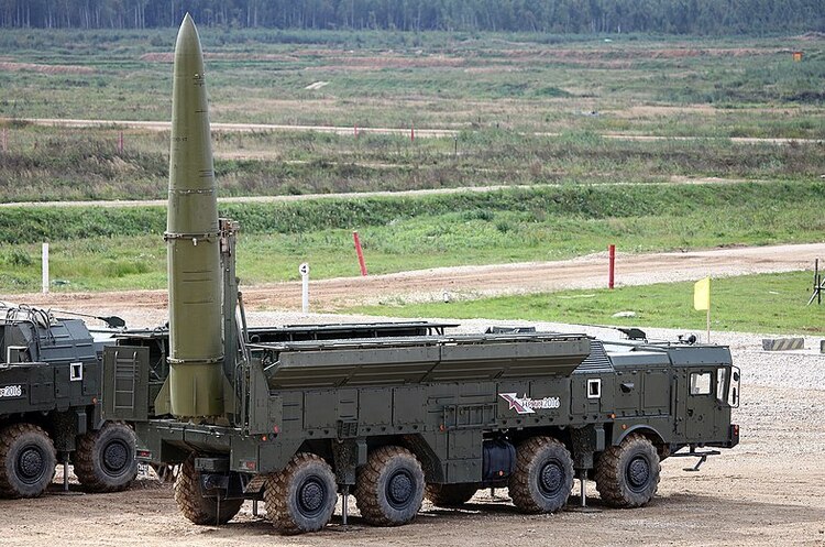 Ракетний комплекс "Іскандер" росія вже використала більше половини запасів «Іскандерів», «Калібрів» і ракет повітряного базування