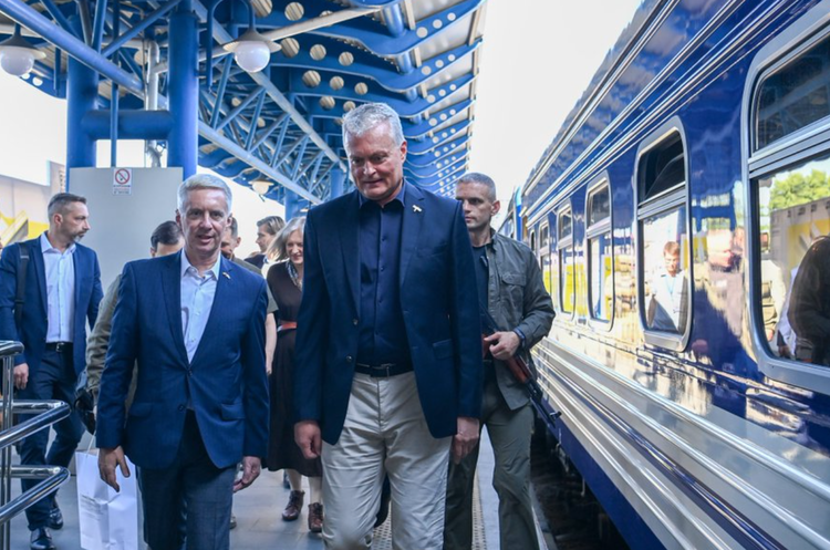 Президент Литви Гітанас Науседа Президент Литви прибув до Києва