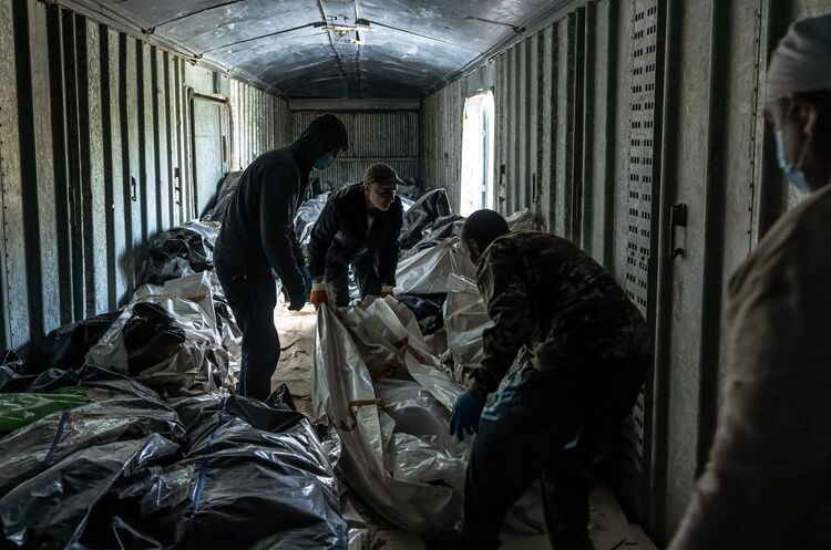 Фото ілюстративне росія збирається повернути тіла загиблих в Оленівці військовополонених після завершення «розслідування»