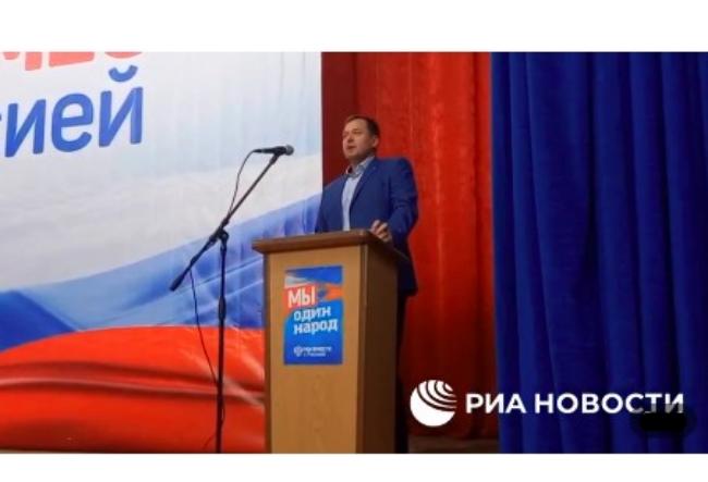 Призначений росіянами запорізький колаборант Баліцький підписав розпорядження про референдум Призначений росіянами запорізький колаборант Баліцький підписав розпорядження про референдум