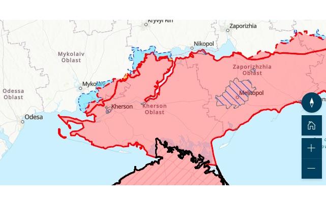 інфографіка CNN Російські війська більше не можуть користуватися залізницею між Кримом і Херсонщиною - Сергій Хлань
