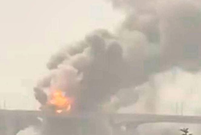 The Armed Forces struck the Antonivka Road Bridge in Kherson Oblast The Armed Forces struck the Antonivka Road Bridge in Kherson Oblast