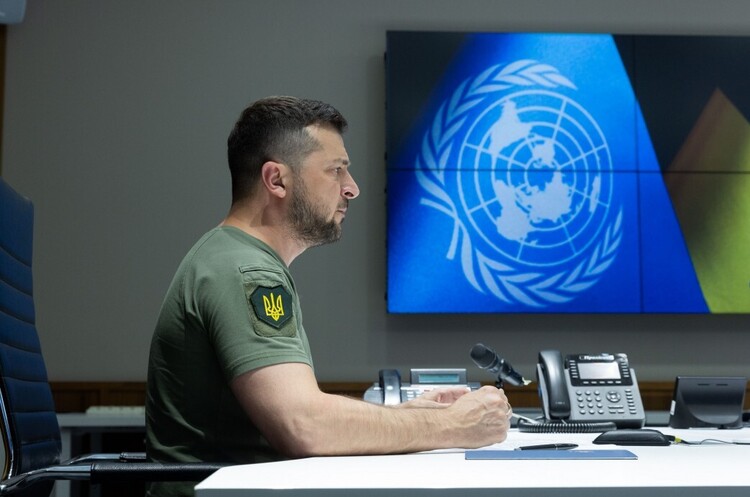 Президент Володимир Зеленський Зеленський: Маємо найближчими тижнями розширити зернову угоду