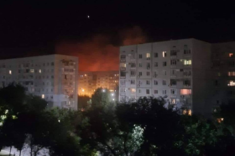 The enemy shelled the occupied Energodar at night, there are casualties The enemy shelled the occupied Energodar at night, there are casualties