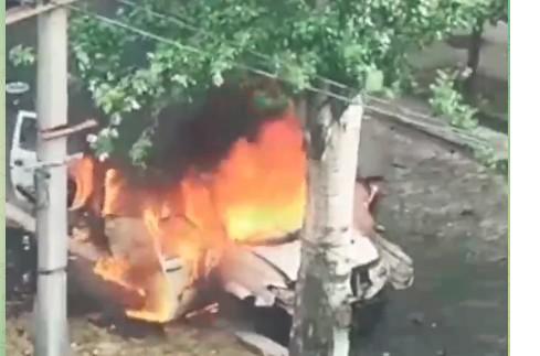 скріншот В Бердянську підірвали авто призначеного росіянами “коменданта” міста, він помер у лікарні (ОНОВЛЕНО)