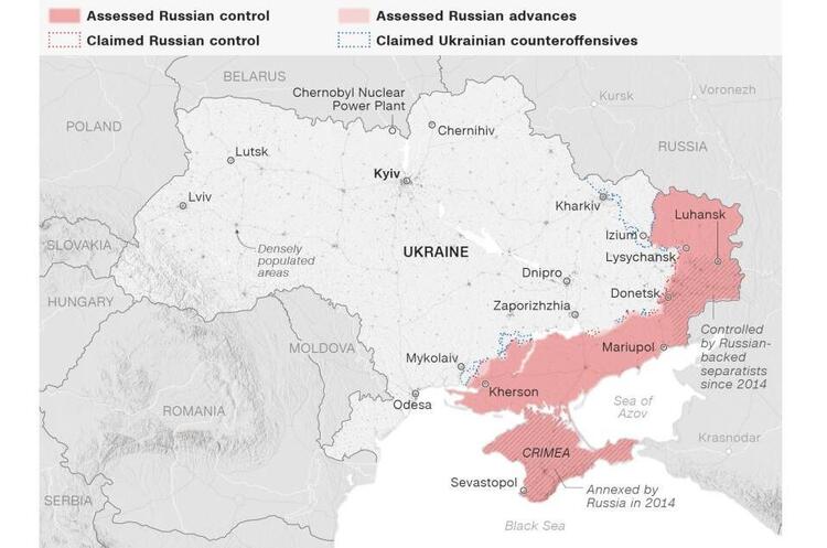 інфографіка CNN Відступ російської армії вдарить по іміджу путіна і не дасть захопити Донбас - іноЗМІ