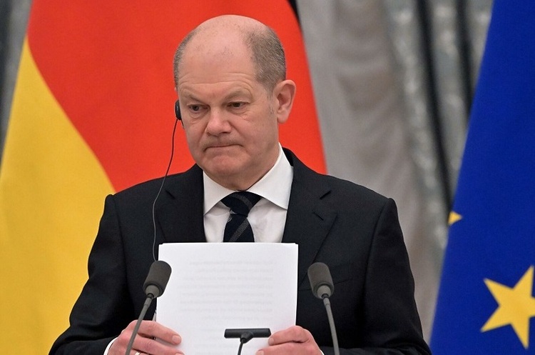 фото DR Шольц півтори години переконував путіна вивести війська з України
