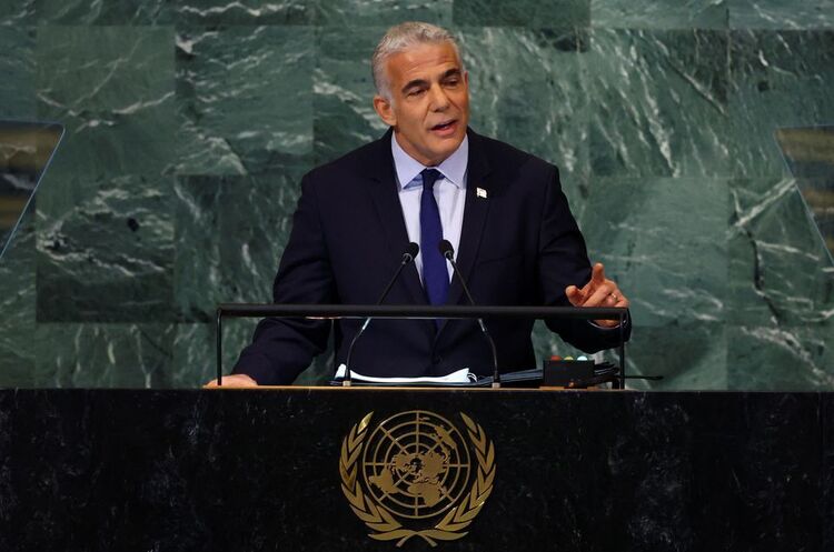 Прем'єр Ізраїлю Лапід підтримав рішення про створення в Палестині повноцінної держави
