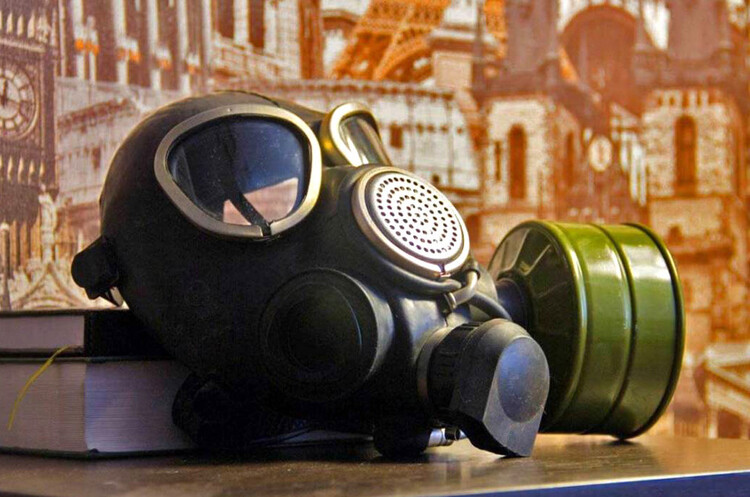 The russians dropped chemical weapons on the positions of the AFU in Kherson Oblast