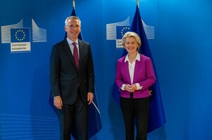 Генсек НАТО і президентка ЄК обговорили подальшу підтримку України