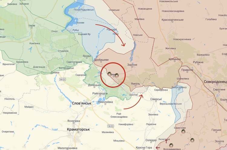 The Armed Forces of Ukraine practically encircled the russian grouping in the area of Lyman