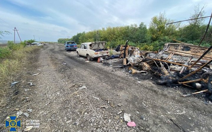 фото СБУ Росіяни розстріляли колону мирних жителів на Харківщині, загинуло 22 людини - СБУ