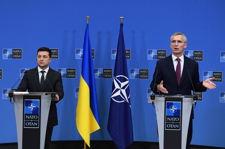 Зеленський скоординував зі Столтенбергом подальші кроки України на шляху до НАТО